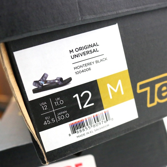 Teva Original Universal Monterey Black Sprt Sandal main image 6